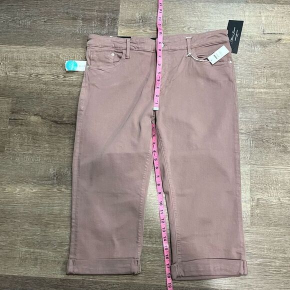 MAVI CAPRI Jeans Womens 33 Purple High Rise Marcia   - Picture 6 of 7